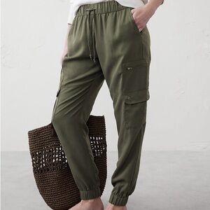 Banana Republic Factory Tencel Cargo Joggers